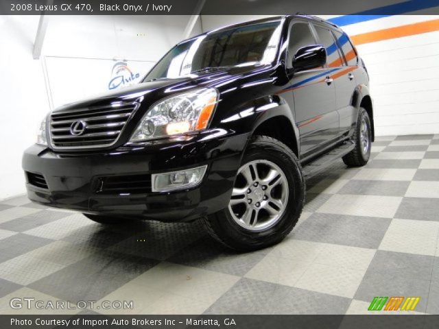 2008 Lexus GX 470 in Black Onyx