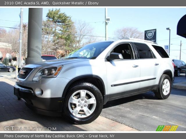 2010 GMC Acadia SL AWD in Quicksilver Metallic