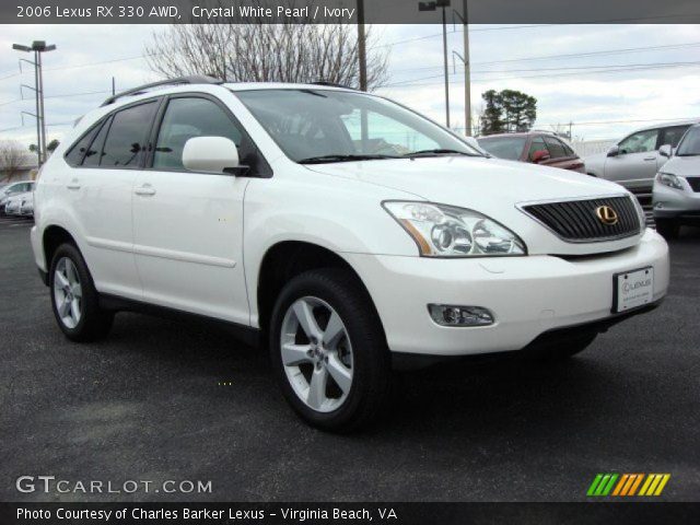 2006 Lexus RX 330 AWD in Crystal White Pearl