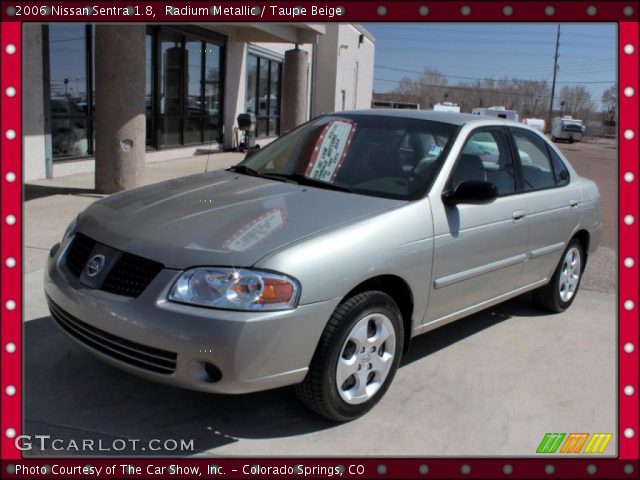 2006 Nissan Sentra 1.8 in Radium Metallic