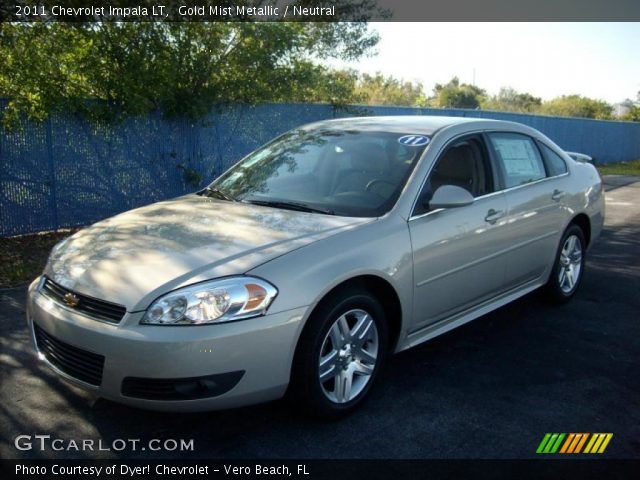 2011 Chevrolet Impala LT in Gold Mist Metallic