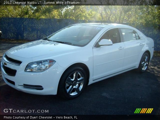 2011 Chevrolet Malibu LT in Summit White