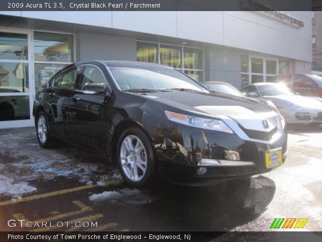 2009 Acura TL 3.5 in Crystal Black Pearl