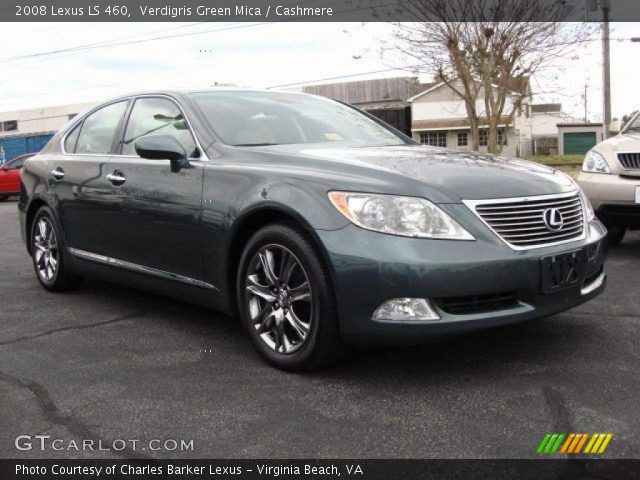 2008 Lexus LS 460 in Verdigris Green Mica