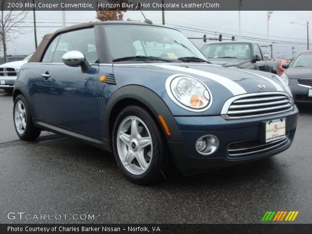 2009 Mini Cooper Convertible in Horizon Blue