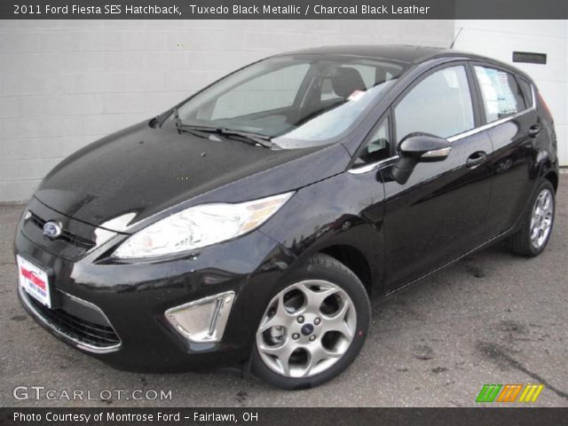 2011 Ford Fiesta SES Hatchback in Tuxedo Black Metallic