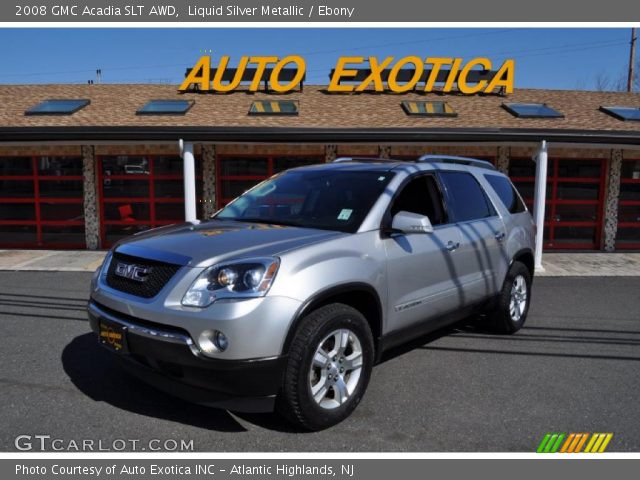 2008 GMC Acadia SLT AWD in Liquid Silver Metallic