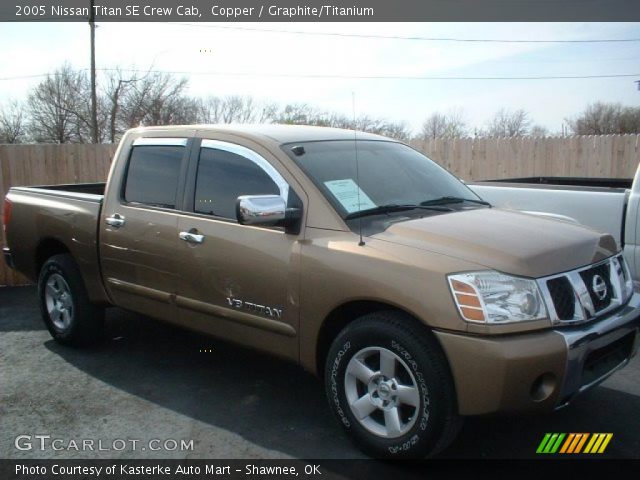 2005 Nissan Titan SE Crew Cab in Copper