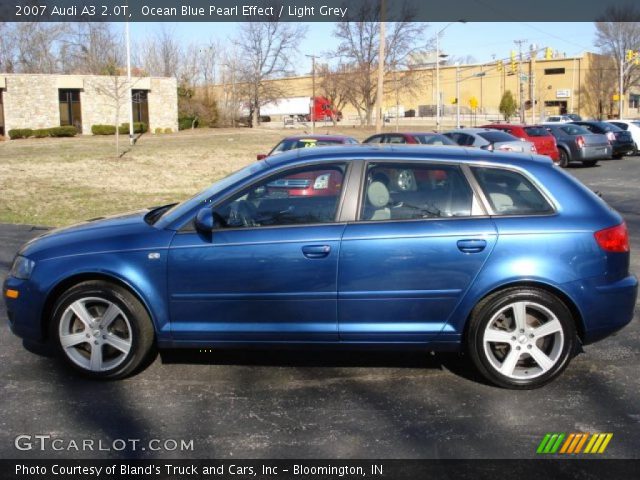 2007 Audi A3 2.0T in Ocean Blue Pearl Effect