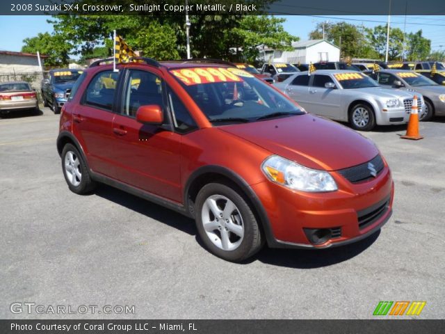 2008 Suzuki SX4 Crossover in Sunlight Copper Metallic