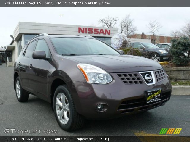 2008 Nissan Rogue SL AWD in Iridium Graphite Metallic