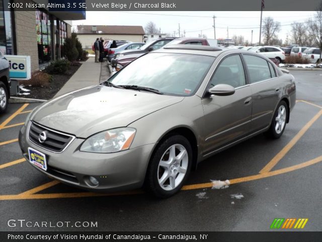 2002 Black nissan altima 3.5 se #3