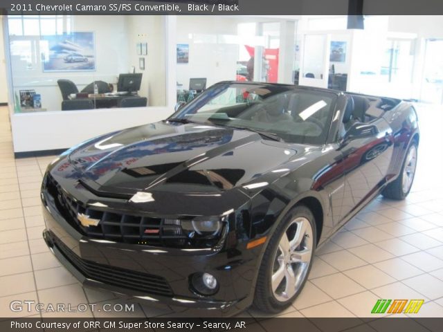 2011 Chevrolet Camaro SS/RS Convertible in Black