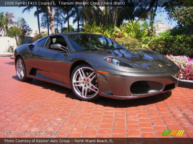 2006 Ferrari F430 Coupe F1 in Titanium (Metallic Gray)