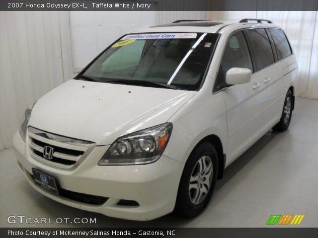 2007 Honda Odyssey EX-L in Taffeta White