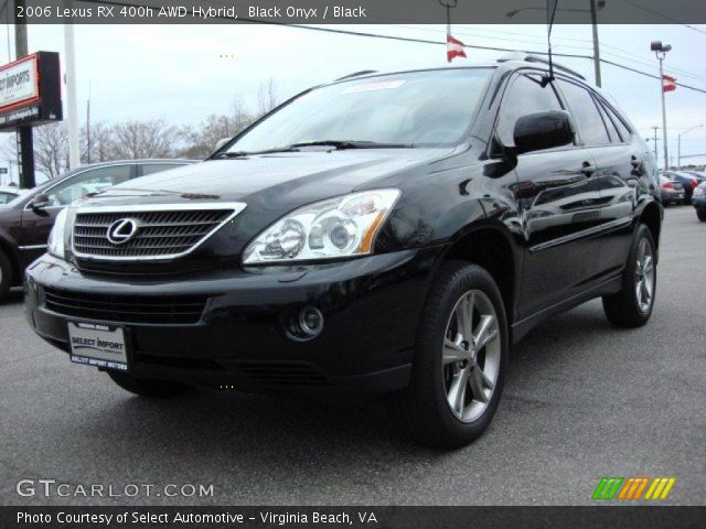 2006 Lexus RX 400h AWD Hybrid in Black Onyx