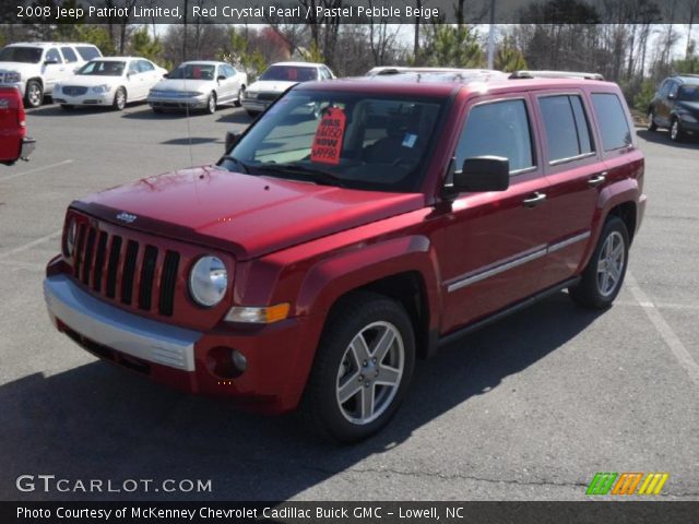 2008 Jeep Patriot Limited in Red Crystal Pearl
