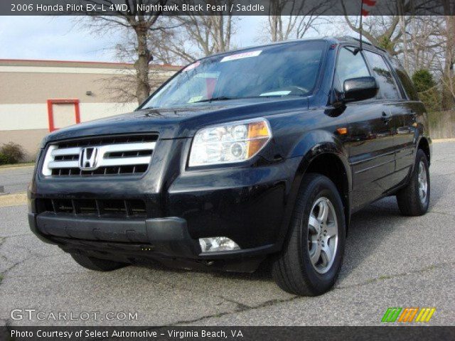 2006 Honda Pilot EX-L 4WD in Nighthawk Black Pearl