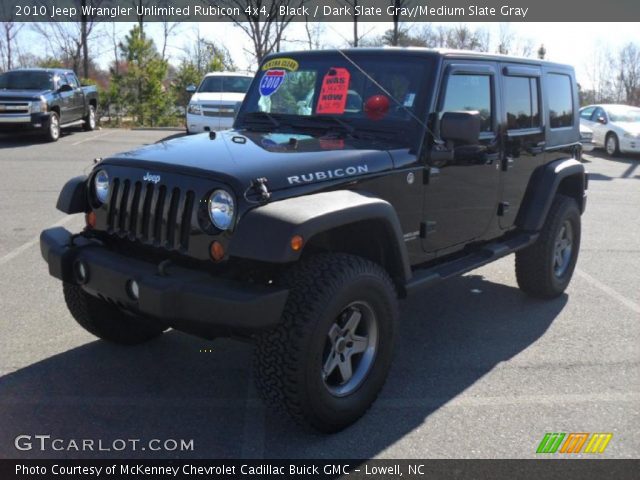 2010 Jeep Wrangler Unlimited Rubicon 4x4 in Black
