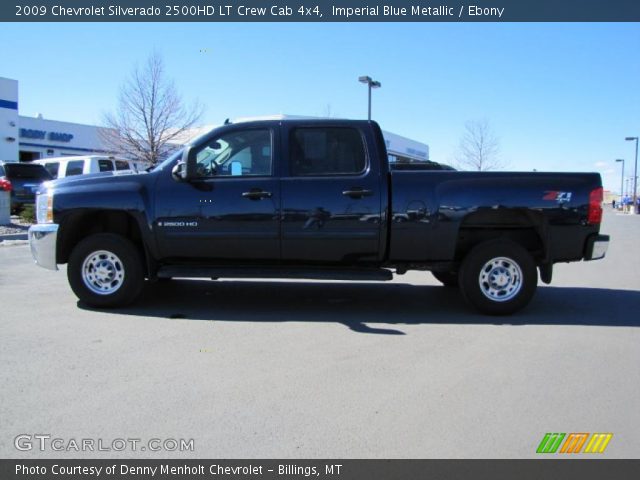 2009 Chevrolet Silverado 2500HD LT Crew Cab 4x4 in Imperial Blue Metallic