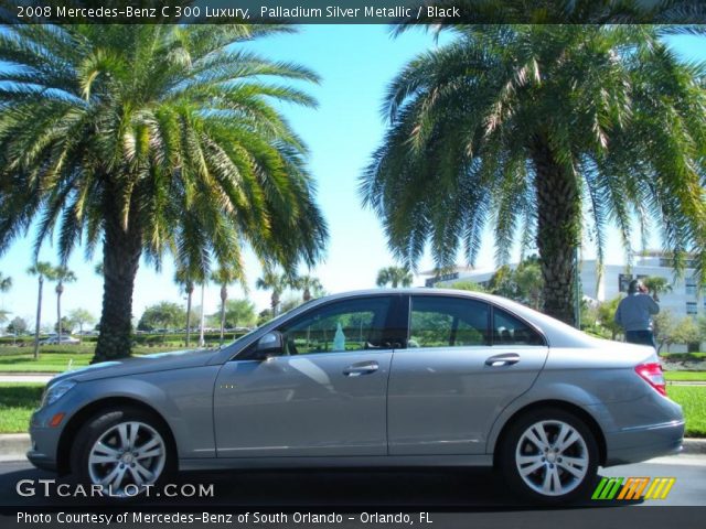 2008 Mercedes-Benz C 300 Luxury in Palladium Silver Metallic