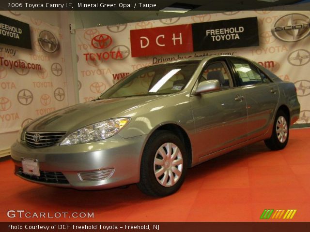 2006 Toyota Camry LE in Mineral Green Opal
