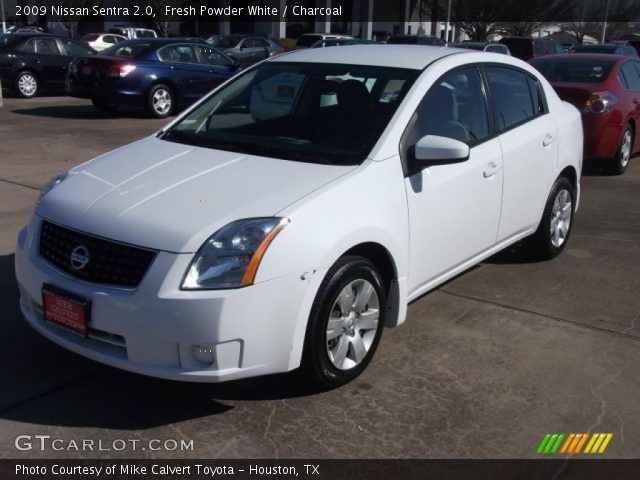 2009 Nissan Sentra 2.0 in Fresh Powder White