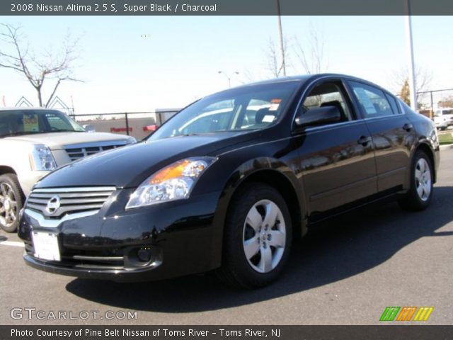 2008 Nissan Altima 2.5 S in Super Black