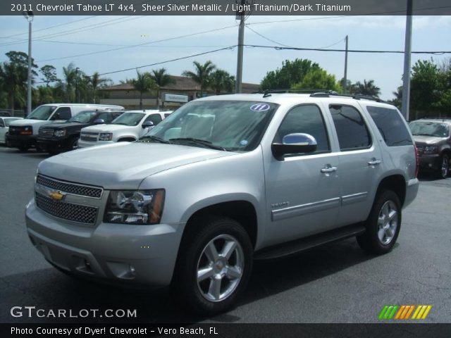 2011 Chevrolet Tahoe LT 4x4 in Sheer Silver Metallic