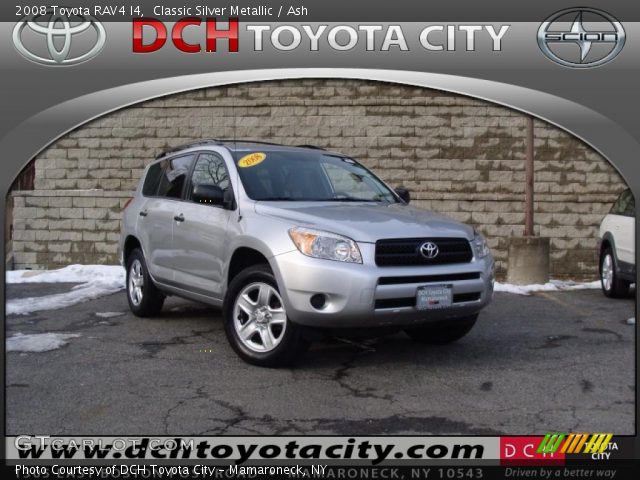 2008 Toyota RAV4 I4 in Classic Silver Metallic