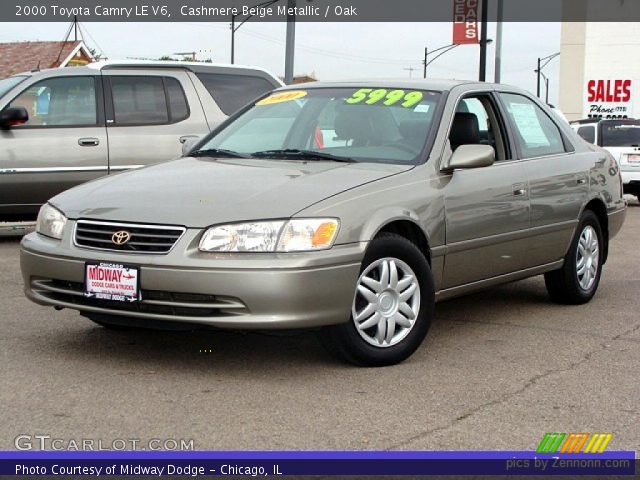 2000 Toyota Camry LE V6 in Cashmere Beige Metallic