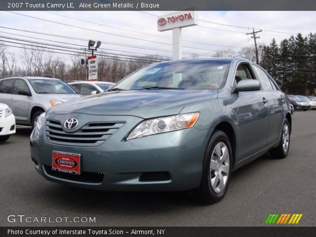 2007 Toyota Camry LE in Aloe Green Metallic