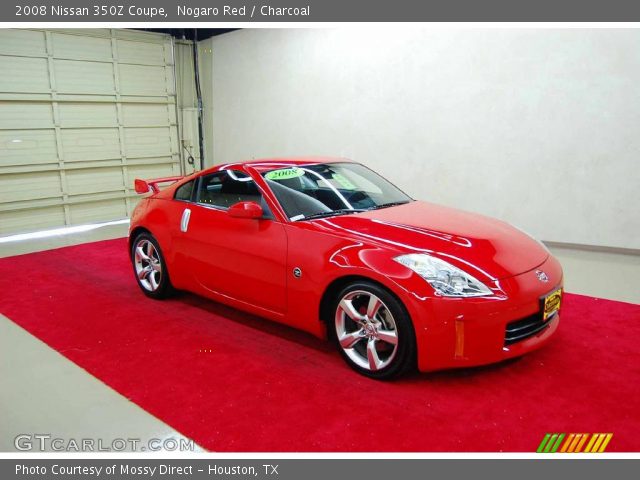 2008 Nissan 350Z Coupe in Nogaro Red