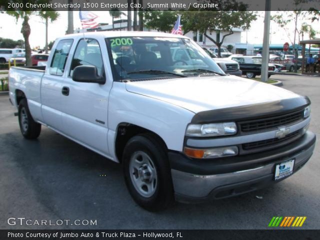 2000 Chevrolet Silverado 1500 Extended Cab in Summit White