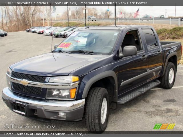 2007 Chevrolet Colorado LT Crew Cab 4x4 in Imperial Blue Metallic