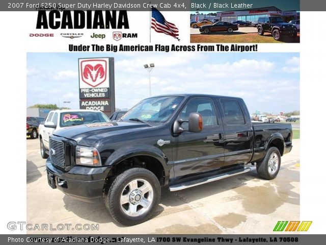 2007 Ford F250 Super Duty Harley Davidson Crew Cab 4x4 in Black