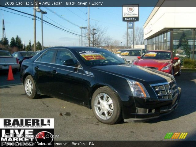 2009 Cadillac CTS 4 AWD Sedan in Black Raven