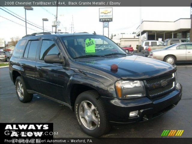 2008 Chevrolet TrailBlazer LT 4x4 in Black Granite Metallic