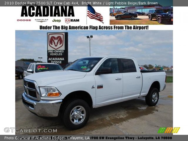 2010 Dodge Ram 2500 SLT Crew Cab 4x4 in Bright White