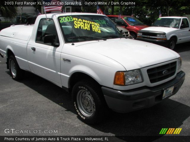 2003 Ford Ranger XL Regular Cab Spray Rig in Oxford White