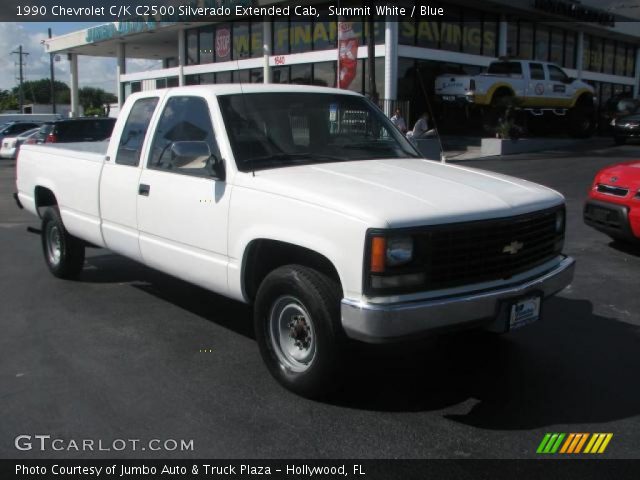 1990 Chevrolet C/K C2500 Silverado Extended Cab in Summit White
