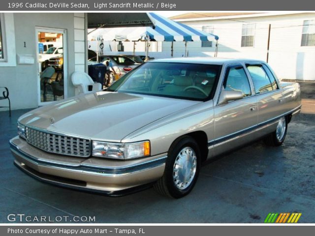 1996 Cadillac DeVille Sedan in Light Sandrift Metallic