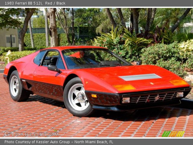 1983 Ferrari BB 512i  in Red