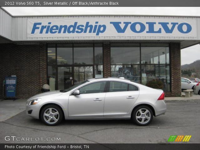 2012 Volvo S60 T5 in Silver Metallic