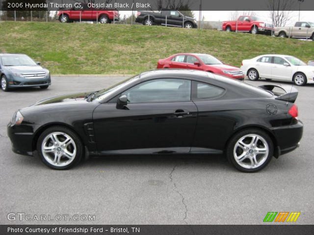 2006 Hyundai Tiburon GS in Obsidian Black