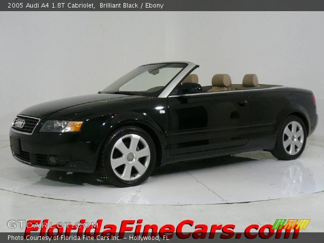 2005 Audi A4 1.8T Cabriolet in Brilliant Black