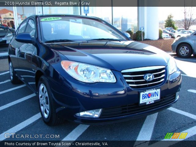 2010 Hyundai Elantra GLS in Regatta Blue