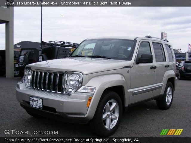 2009 Jeep Liberty Limited 4x4 in Bright Silver Metallic