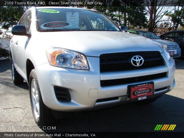2009 Toyota RAV4 4WD in Classic Silver Metallic