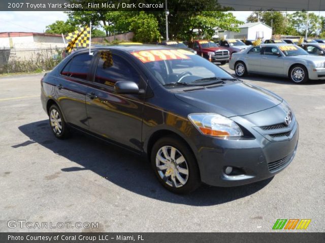 2007 Toyota Yaris Sedan in Flint Mica